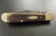 Casexx 1981 2 Blade 6249 Copperhead Vintage Pocket Knife picture
