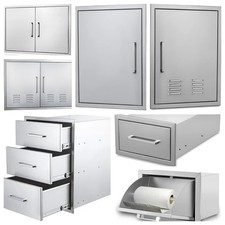 NEW Stainless Steel Access BBQ Island Kitchen BBQ Door Outdoor Kitchen Drawers picture