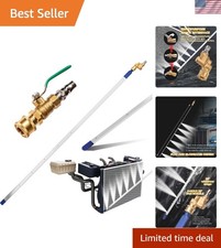 39'' Stainless Steel Radiator Flush Wand - Quick-Connect, 4000 PSI Compatible picture