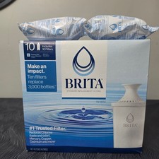 Brita Standard Replacement Filters 10 Pack Plus Xtra 2 Free BPA Free 987554 picture