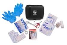 Genuine Volkswagen First Aid Kit - Black 000-093-108-L-9B9 OEM VW Accessory NEW picture