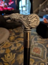 THE WOLFMAN CANE Reproduction LON CHANEY JR From 1941 Universal Monster movie picture