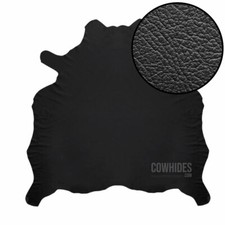 ASSORTED BLACK LEATHER HIDE SMOOTH WHOLE COWHIDE NAPPA Upholstery Auto Seat Car picture