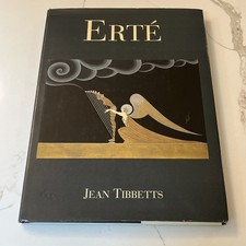Erte Erté by Jean Tibbetts Romain De Tirtoff Lavish Art Deco Book Coffee Table picture