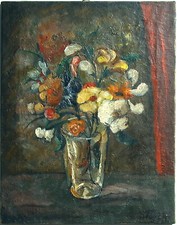 Anton Emanuel Peschka (1885-1940) - Brother-in-law of Egon Schiele - Flowers - 1924. picture