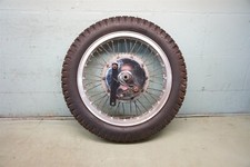 1966 BSA A65S Spitfire MK II Hornet Wasp 650 *2252 Rear Alloy Wheel Dunlop  picture
