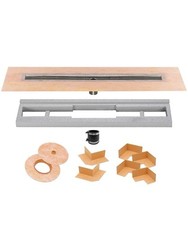 -Schluter Systems Kerdi-Line Channel Body Shower Drain 57-1/8” KL1V60E140 picture
