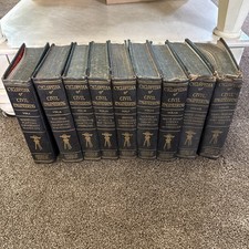 1919 Antique Cyclopedia Civil Engineering 9 Vol Surveying Railroad Book Lot Set picture