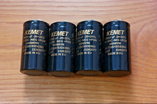 Sansui AU-719 4 new 15000 uf 63v Kemet Main Filter Capacitors for EXACT FIT 40mm picture