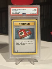 1999 Pokemon 1st Edition Pokédex  #87 PSA 8 picture