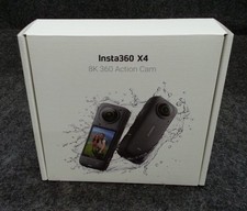 INSTA360 CINSABMA X4 8K 360 Action Cam Camera 6.7mm 72MP Black No Battery picture
