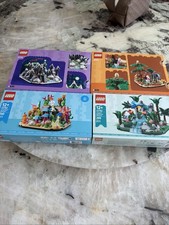 LEGO GWP Diorama Set - 4 Set In Series 40782/40783/40784/40785 New/Sealed picture