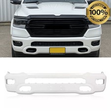 NEW Painted Bright White PW7 Front Bumper For 2019-2024 RAM 1500 New Body Style picture