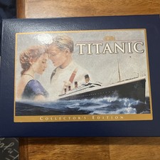 James Cameron's Titanic Collector's Edition VHS Box Set - Great condition picture