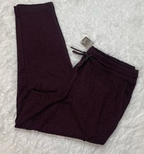 J. Jill Fit Womens Size M Medium Purple Lounge Pants Straight Leg Pockets Active picture