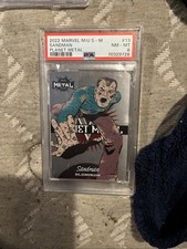 2022 marvel metal universe planet metal Sandman  picture