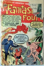 Fantastic Four #6 (May 1962, Marvel Comics) | Doctor Doom, Sub-Mariner picture