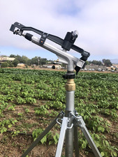 BIG YUZUAK IMPACT SPRINKLER & POD STAND PASTURE, ARENA, FARM 230' WATCH IT HERE picture
