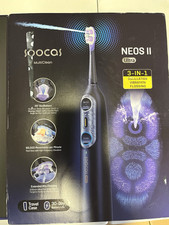 SOOCAS NEOS II Ultra 3-in-1 Oscillating Toothbrush Flosser Blue Travel Case picture
