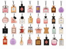 Luxury Designer Inspired Car Air Freshener Premium Fragrance Scent Random 5 pack picture