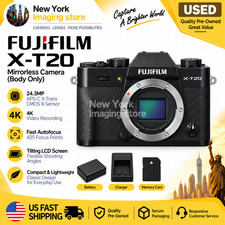 Fujifilm X-T20 24.3MP Mirrorless Digital Camera XT20 Body Black picture