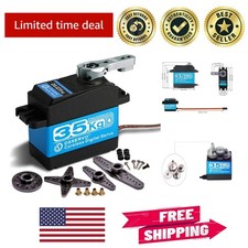 35kg Digital Servo with Waterproof Design & Adjustable Arm for Robotics picture