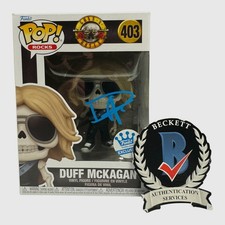 Duff McKagan Signed Autograph Guns N' Roses Funko Pop 403 Beckett BAS picture