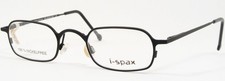 Vintage i-spax TOM 1 Matte Black RARE UNIQUE EYEGLASSES FRAME 45-22-139 Germany picture