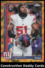 2025 Topps Chrome Sapphire ABDUL CARTER #/50 picture