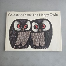 The Happy Owls Celestino Piatti 1964 First Edition Vintage Childrens Book HBDJ picture