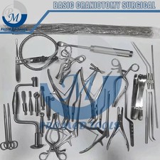 Basic Craniotomy Surgical Neuro and Spinal Orthopedic Instruments Set picture