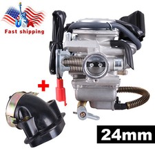 PD24J Carburetor for 4- Stroke GY6 125cc 150cc 152QMI 157QMJ Engine 24mm ATV picture