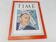 Time Magazine Planemaker Reuben Fleet cover  November 17 1941  WWII Aviation Ads picture