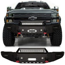 Vijay For 2015-2019 Chevy Silverado 2500/3500 Front Bumper W/Winch Plate&Lights picture