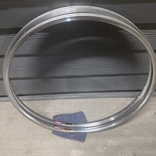 Vintage Araya RM20 26” Rims - Super Hard Anodized Polished Silver Very Nice picture