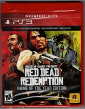 Red Dead Redemption Game of the Year (Greatest Hits) PS3 (Brand New Factory Seal picture
