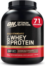 Gold Standard Whey Protein, Extreme Milk Chocolate, 5 LB picture
