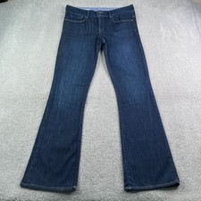 Gap Jeans Women 31 12 Long Perfect Boot Dark Wash Stretch Denim Classic Casual picture