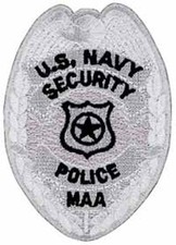 US Navy Security Police MAA Patch Collectible New picture