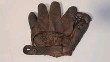 VINTAGE 1930s 1940s Baseball Glove  Leather Glove Rare picture