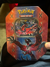 Pokémon TCG Legends of Kalos Yveltal-EX Metal Tin 2014 Factory Sealed/English picture
