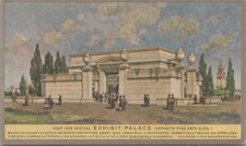 Postcard Carnation Milk Exhibit Palace Panama Pacific Expo San Francisco CA 1915 picture