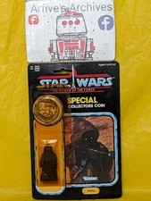 🟤🟡 Vintage Star Wars JAWA 92 back Kenner 1984 POTF 🟡🟤 picture