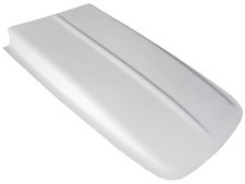 JEGS Fiberglass Z28 Style Cowl Induction Hood Scoop, 2.5 in. H [White] picture