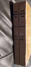 Oregon Spectator Reference 1846-1854 Volumes One And Two Very Hard To Find picture