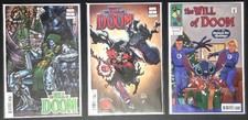 Will of Doom #1, Lot C, 3 Standard Covers, Marvel, NM/Better, 1st picture