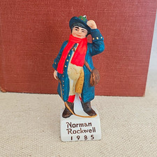 Norman Rockwell 1985 Porcelain Figurine Boy, Saturday Evening Post Repro picture
