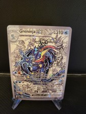 Greninja EX Pokemon Card FULL ART Display Art Card picture