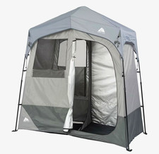Ozark Trail 2-Room Instant Shower/Utility Shelter Privacy Tent, 7x3.5ft Gray picture