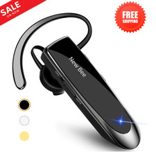 New bee Bluetooth Earpiece V5.0 Wireless Handsfree Headset with Microphone 24 Hr picture